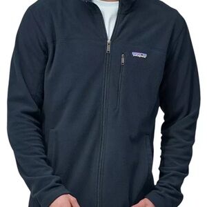 Patagonia Men's SzXL Micro D Fleece Jacket Navy